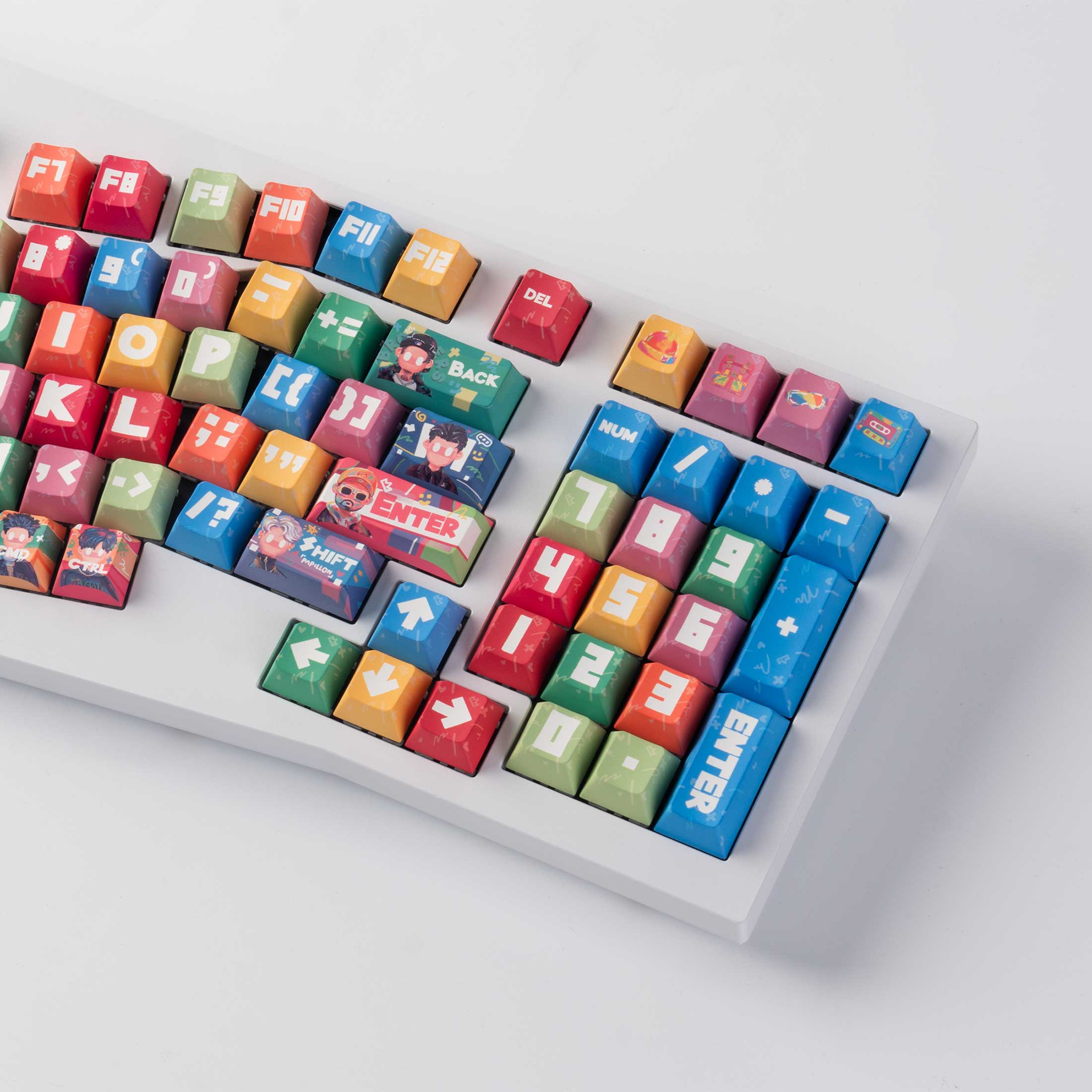 Rapper - Cherry Profile Dye-Sub PBT Full Keycap Set - Image 4