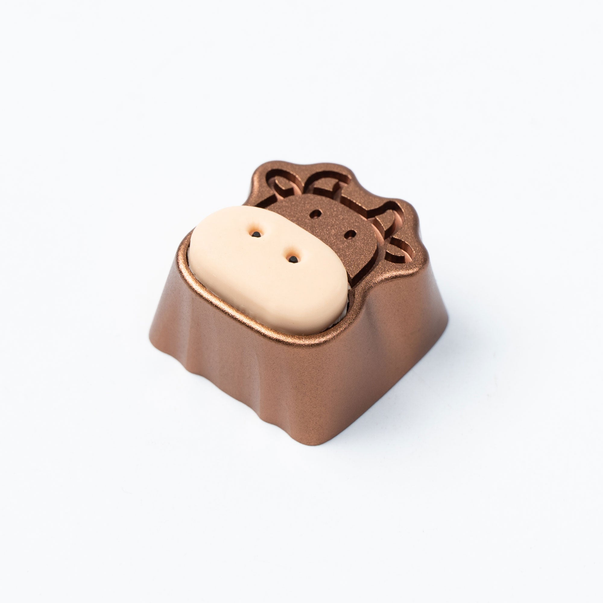 Cute Cows Aluminum Alloy Artisan Keycap - Image 2
