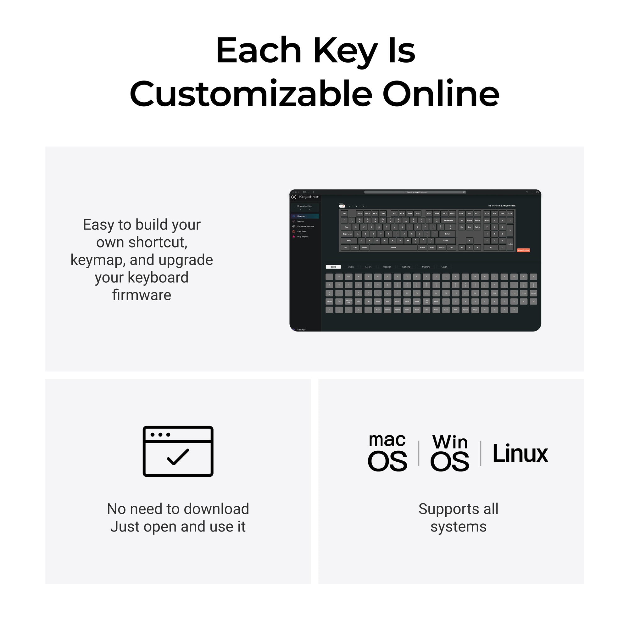Keychron K5 QMK Wireless Mechanical Keyboard (Version 2) - Image 6