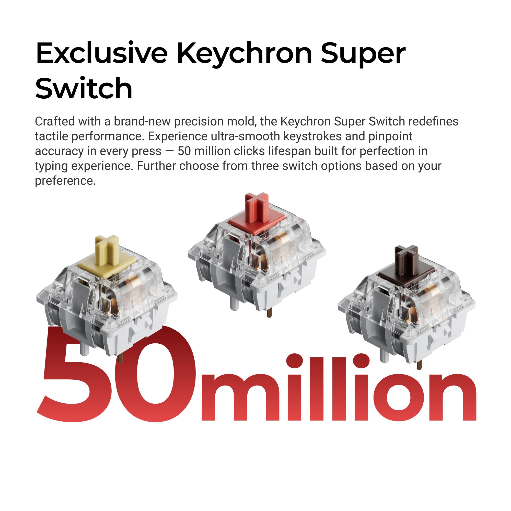 Keychron C3 Pro 8K QMK Wired Custom Mechanical Keyboard - Image 3