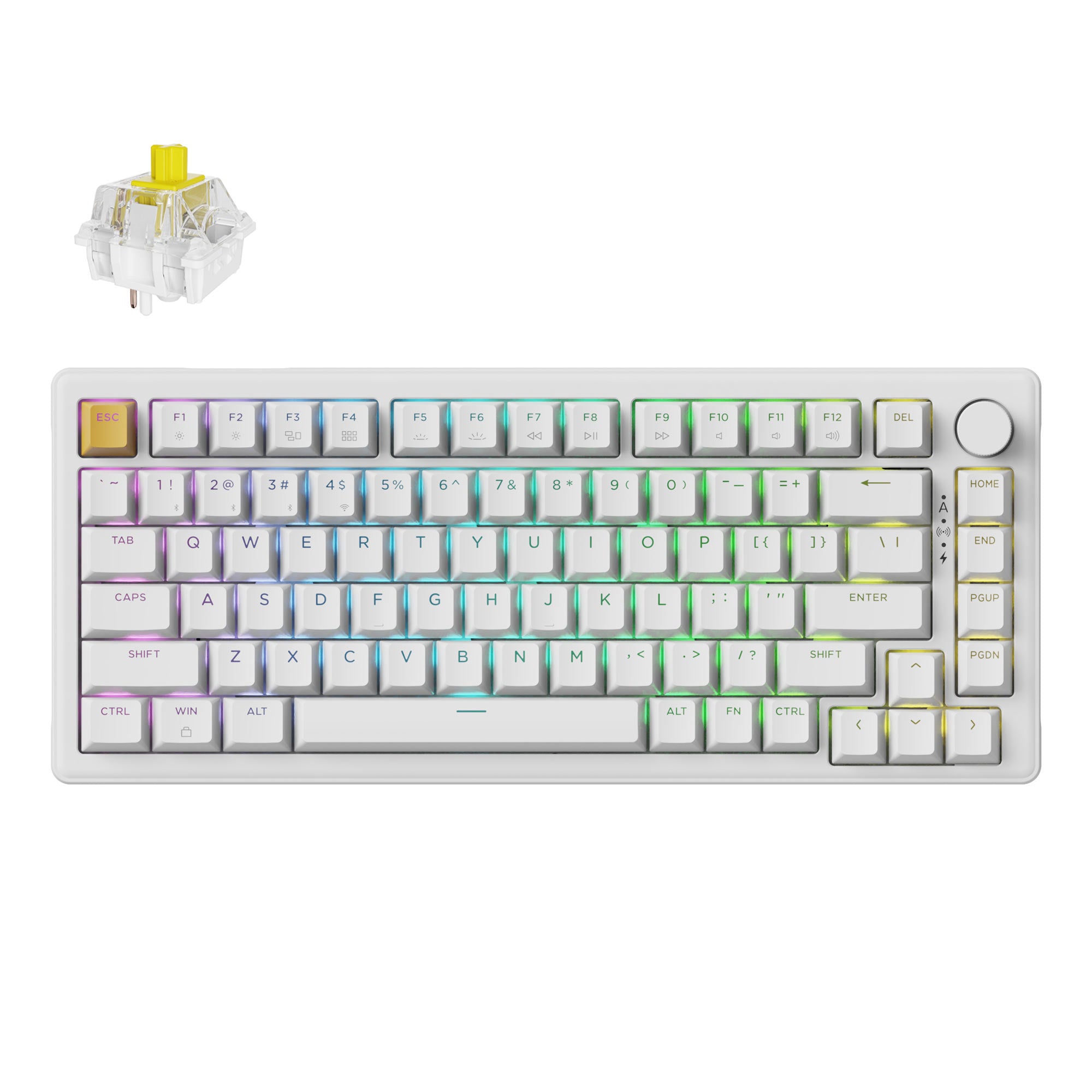 Keychron J2 QMK Wireless Mechanical Keyboard - Image 6