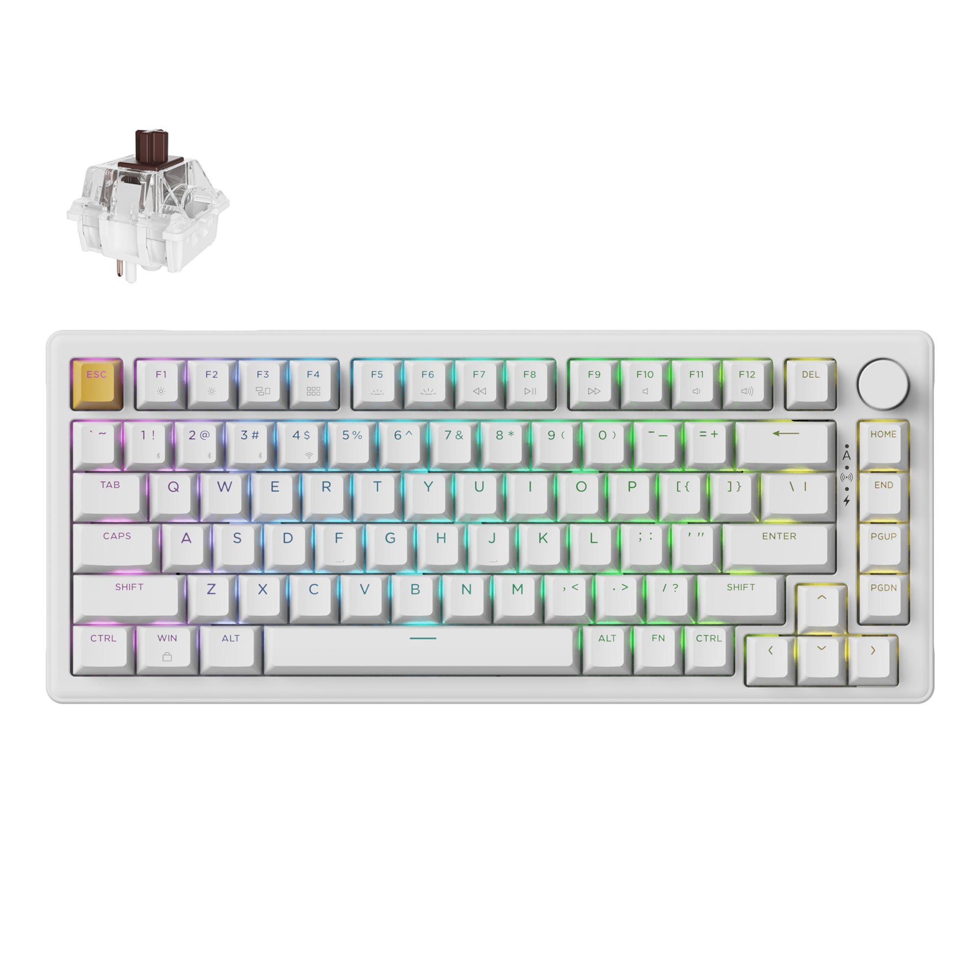 Keychron J2 QMK Wireless Mechanical Keyboard - Image 5