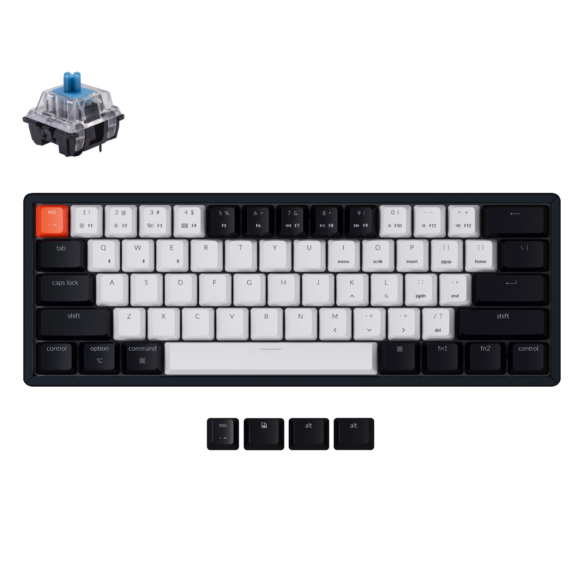 Keychron K12 Wireless Mechanical Keyboard - Image 21
