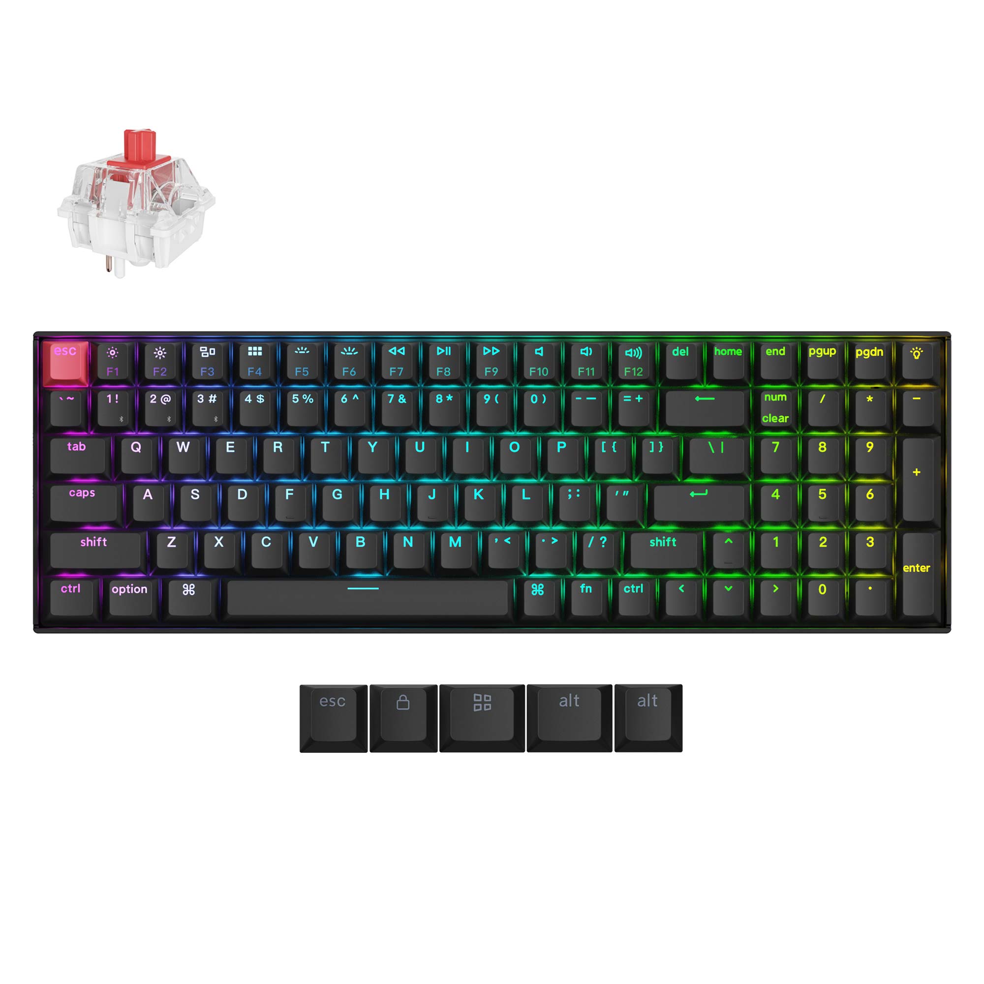 Keychron K4 QMK Wireless Mechanical Keyboard (Version 3) - Image 7
