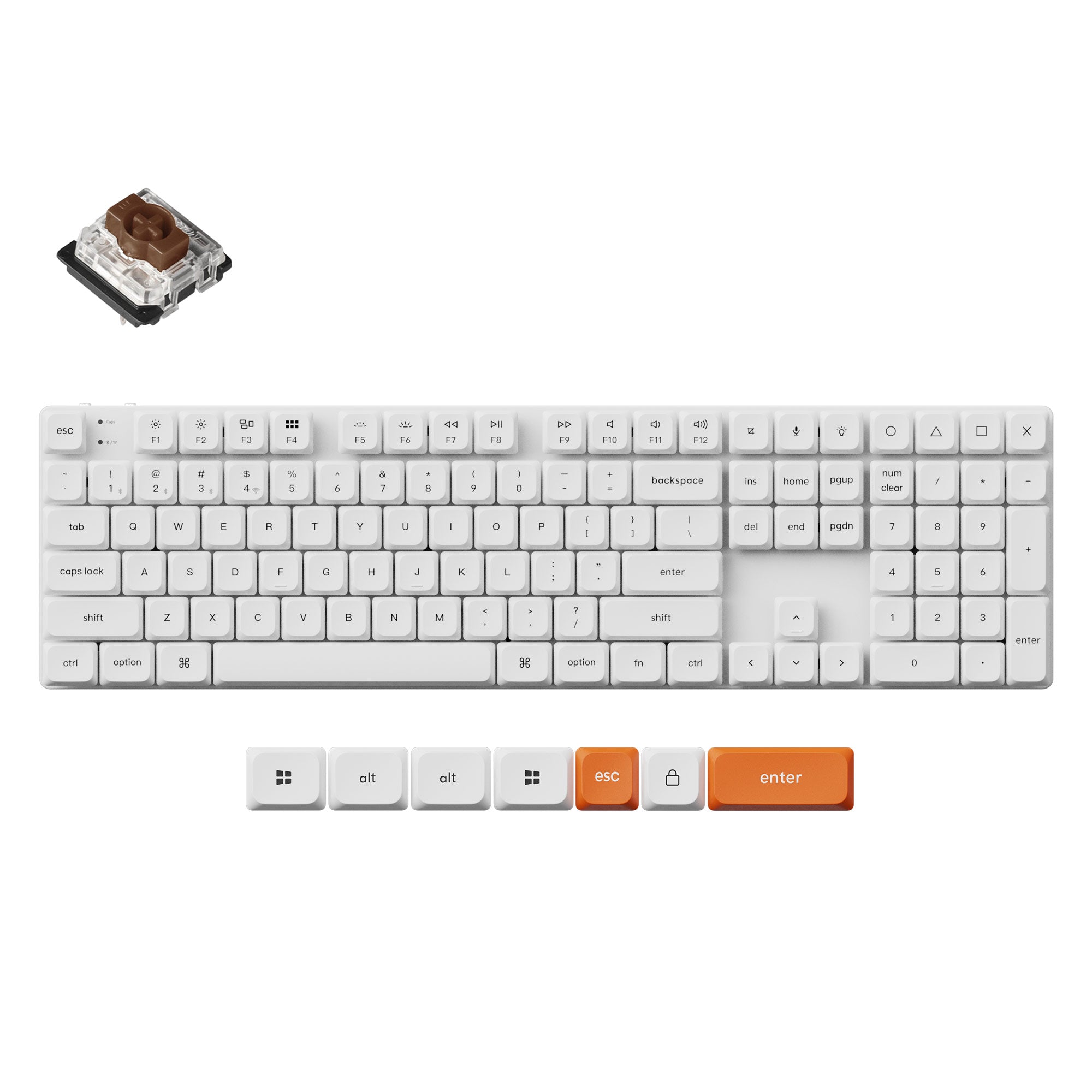 Keychron K5 Max QMK/VIA Wireless Custom Mechanical Keyboard - Image 10