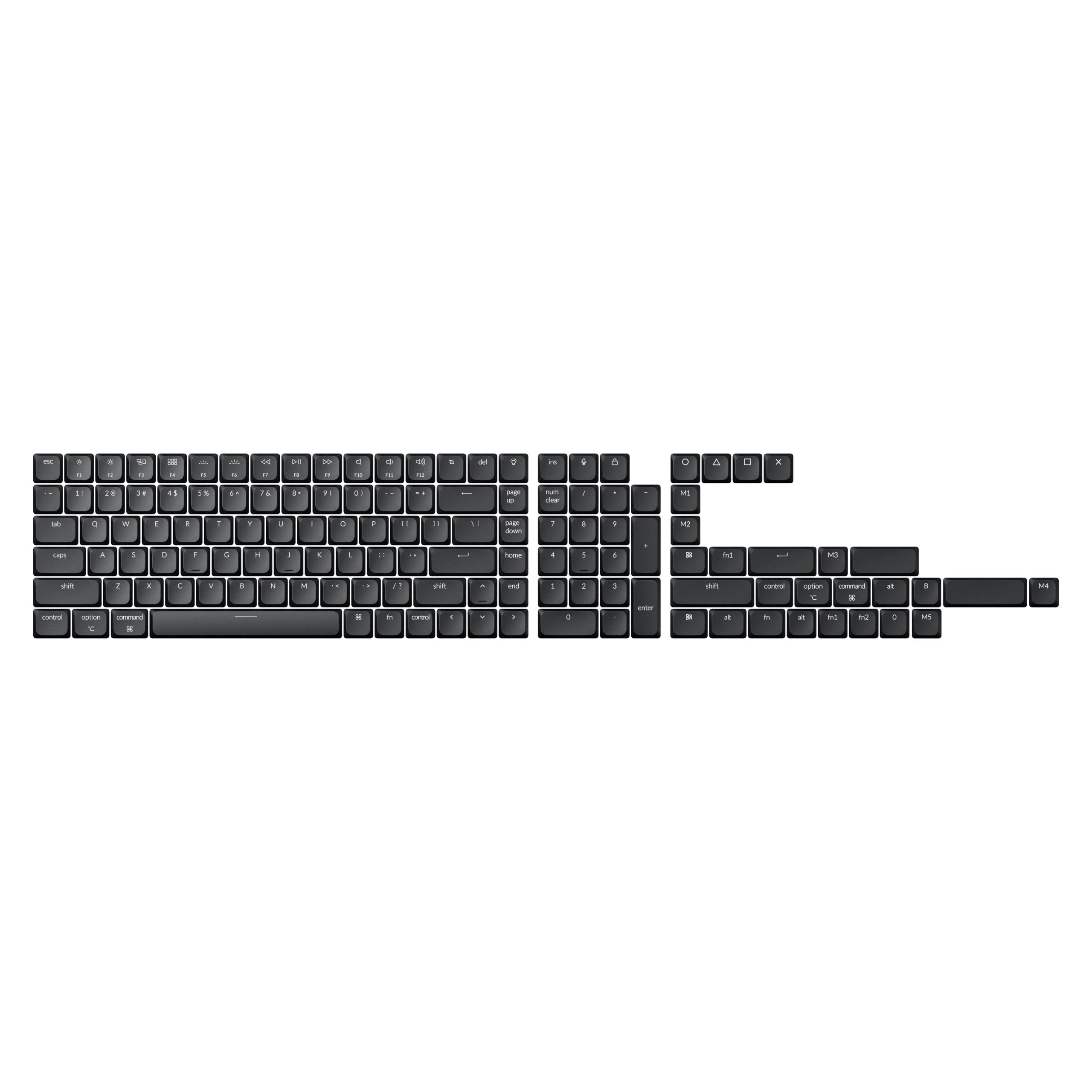 Low Profile ABS LSA Full Set Keycap Set - Image 2