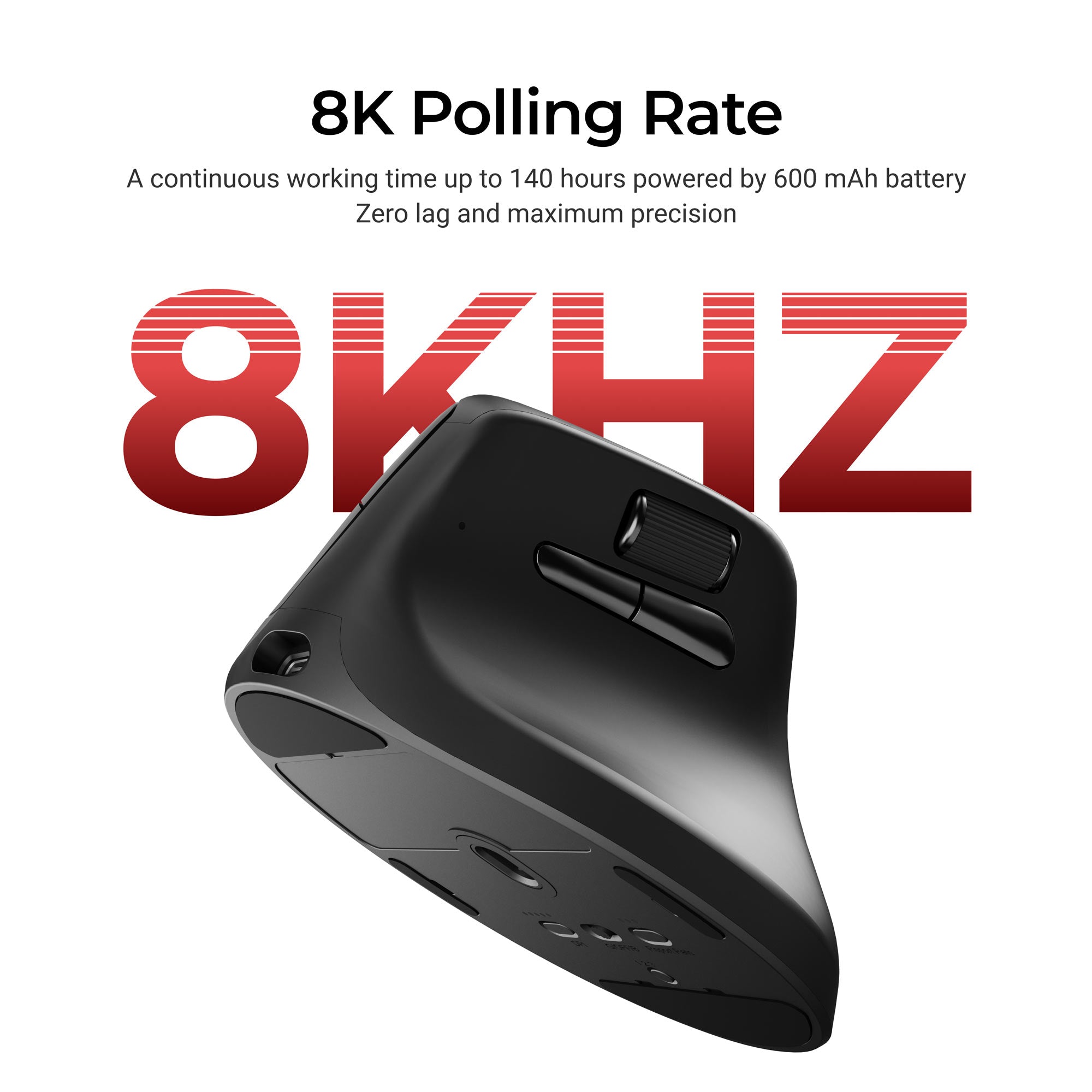 Keychron M5 Wireless Ergonomic Mouse - Image 2